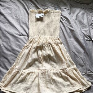 Lotus & Luna strapless dress